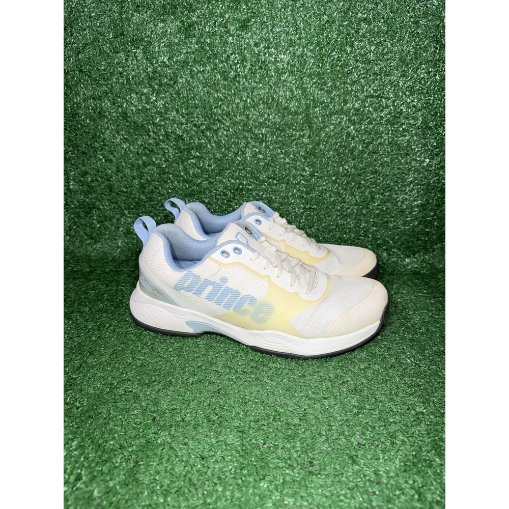 Prince Cross-Court 2.0 Women's Size 8 Grey Blue Tennis Shoes Pickleball Sneakers